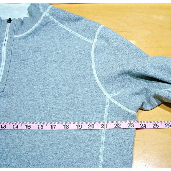 Tommy Bahama Flipshore Reversible 1/4 Zip Pullover Sweater Lychee Heather XL-1X - Picture 6 of 12